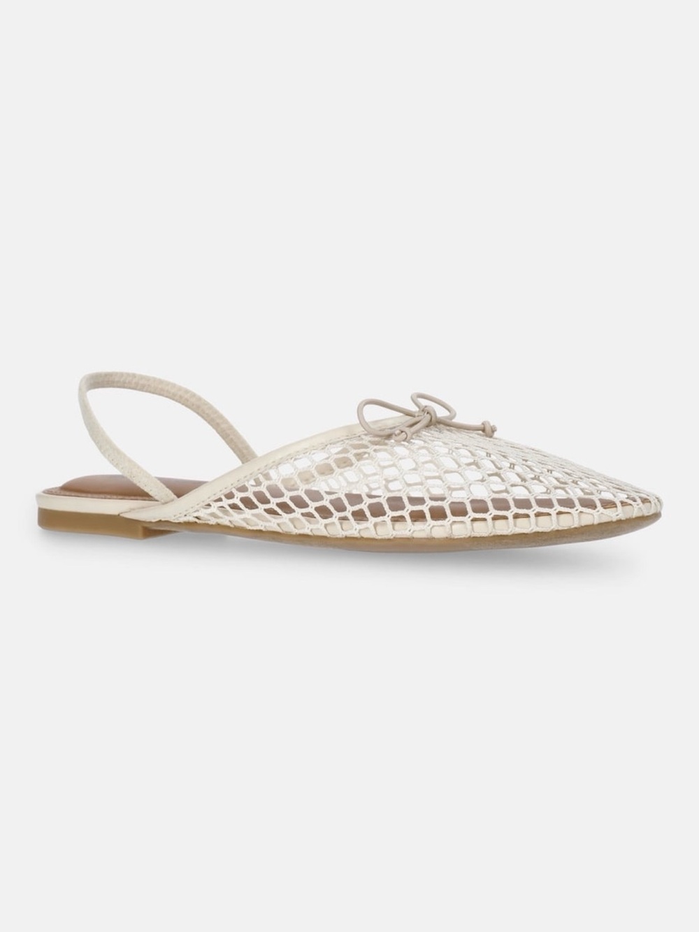 No Boundaries Mesh Slingback Ballet Flats- 7